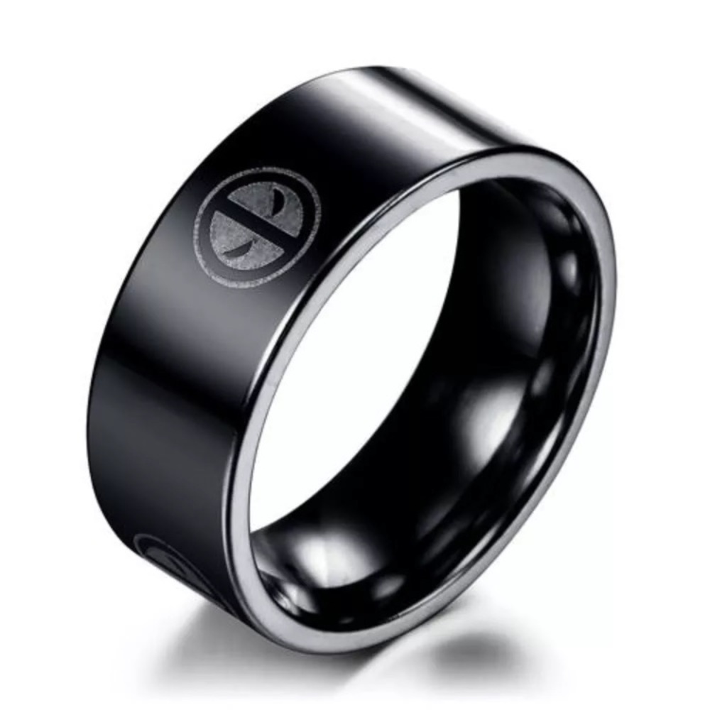 Black Deadpool Ring